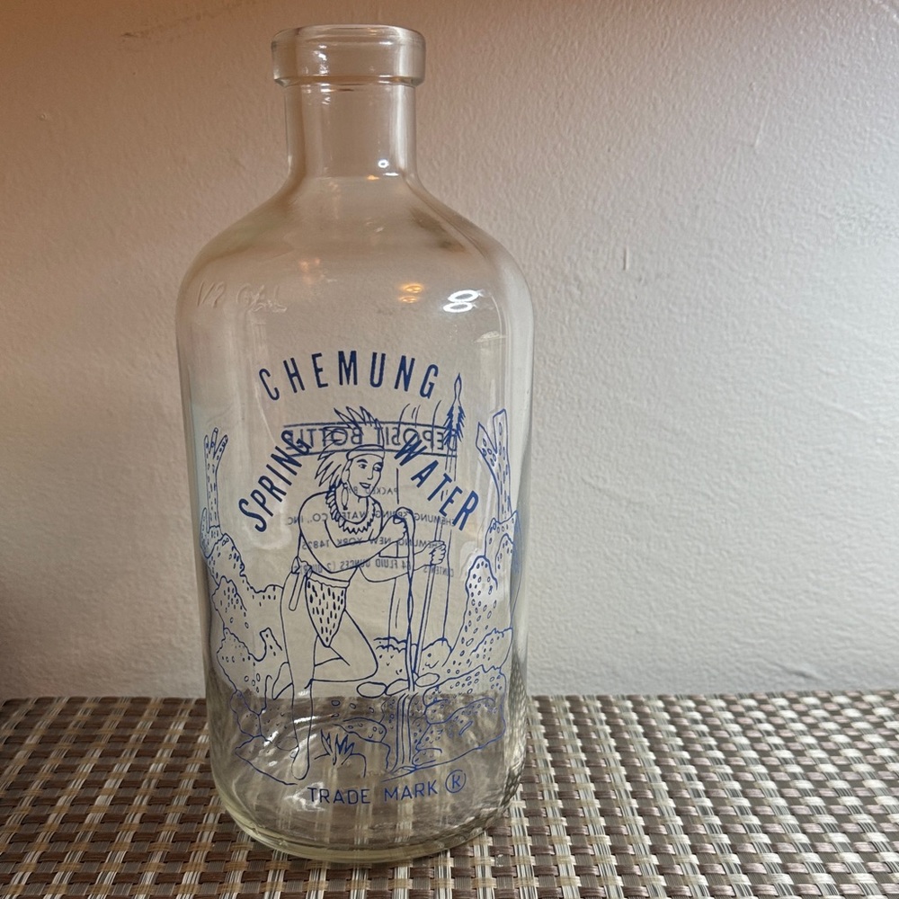 Clear Glass Bottle
